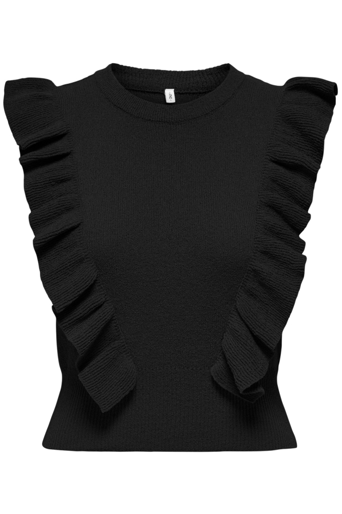 ONLASHLEY SL O-NECK KNT 15341586 BLACK